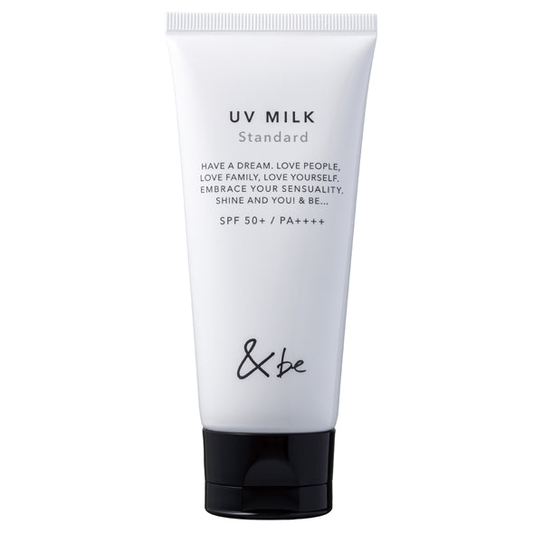 &be UV Milk E SPF50 (Standard) with Natural Orange & Lavender Scent, 100g