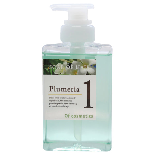Soap of Hair 1-PL, 265ml, Refreshing, fluffy, and supple, Plumeria