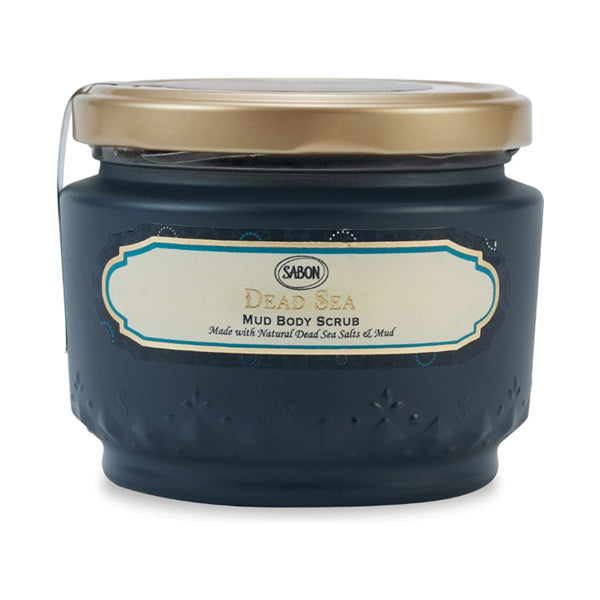 SABON Black Body Scrub Dead Sea, 320g