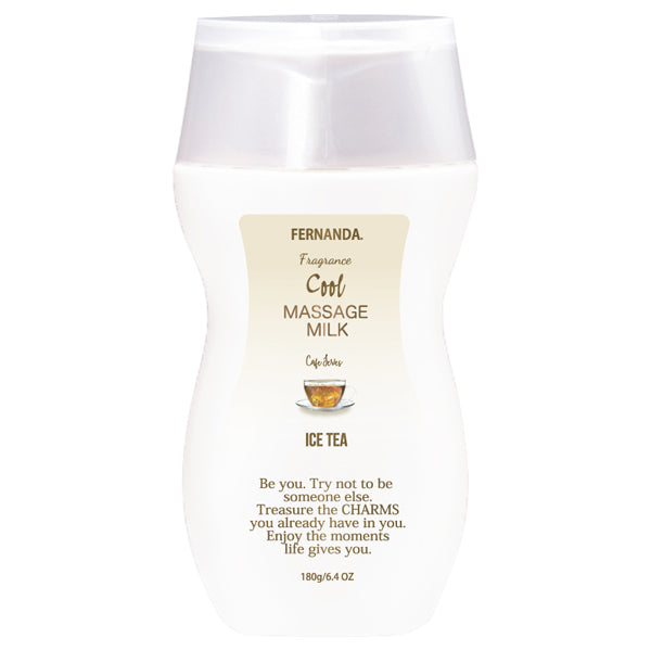 FERNANDA Cool Massage Milk, 180ml (Iced Tea)