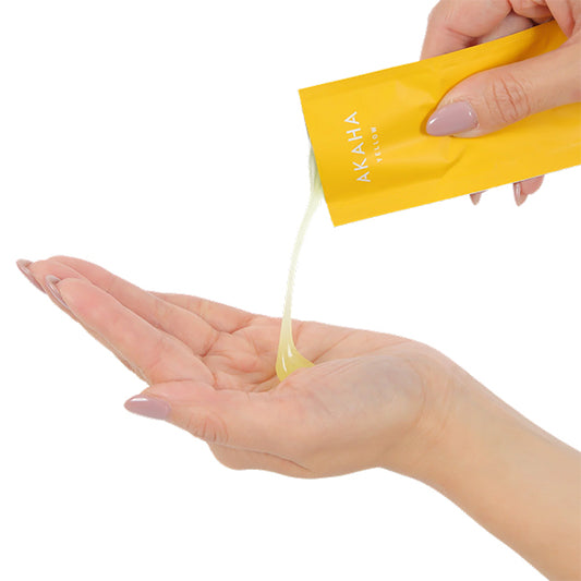 AKAHA Sparkling Serum Pack Yellow, 10g x 4