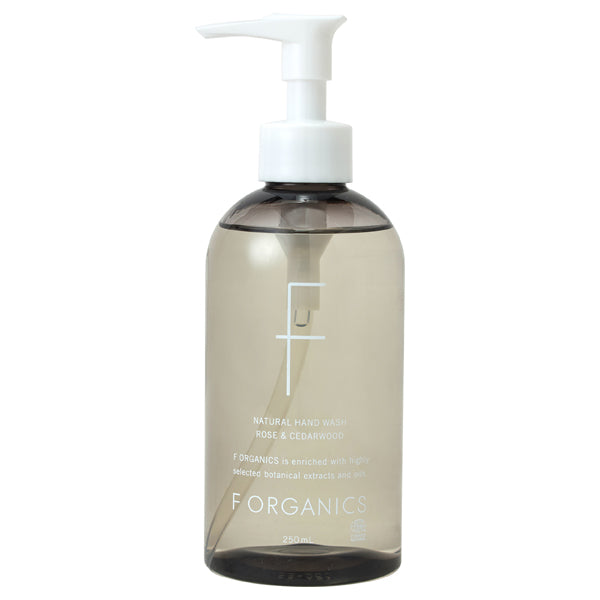 F ORGANICS Natural Hand Wash N, 250ml (Rose & Cedarwood)