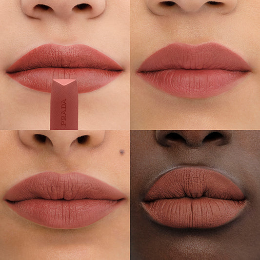 Prada Beauty Monochrome Weightless Lip Color Matte Leather (B02 Quartz)
