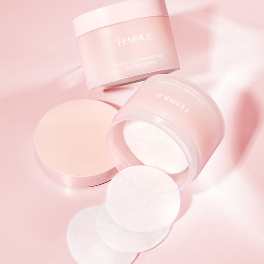 FEMMUE Rose Infused Toning Pads, 160ml