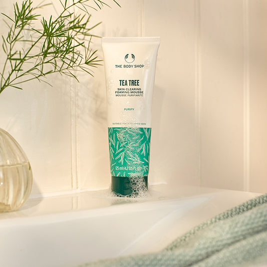 THE BODY SHOP TT Skin Clearing Foaming Mousse (Tea Tree), 125ml