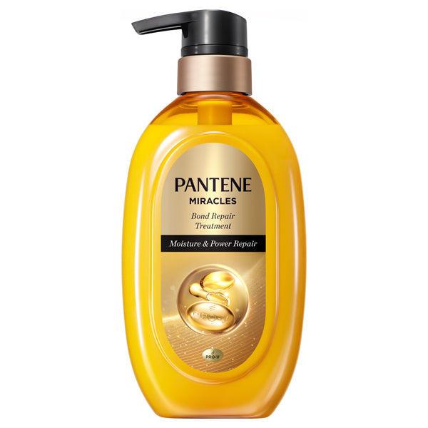 Miracles Bond Repair Series Moisture & Power Repair Treatment, Pump, 440g, Pink Rose & Mandarin Orange Scent