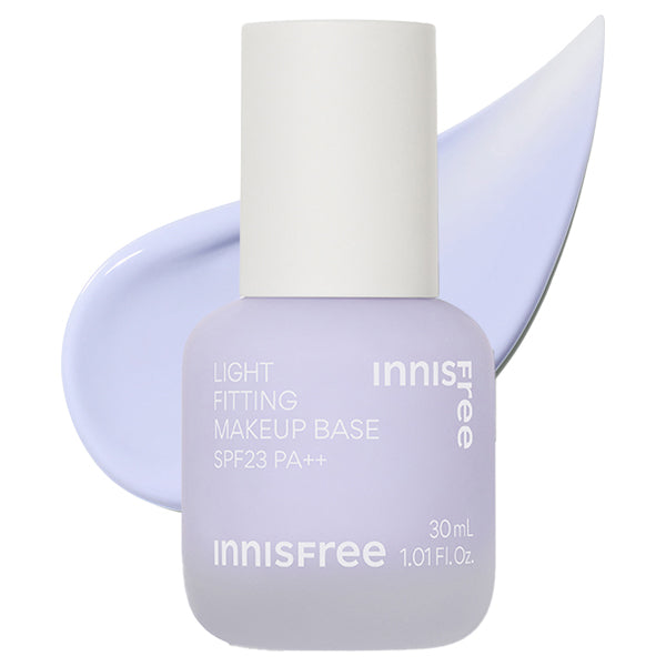 Innisfree Light Fitting Makeup Base, SPF23 PA++, 1 Purple, 30ml