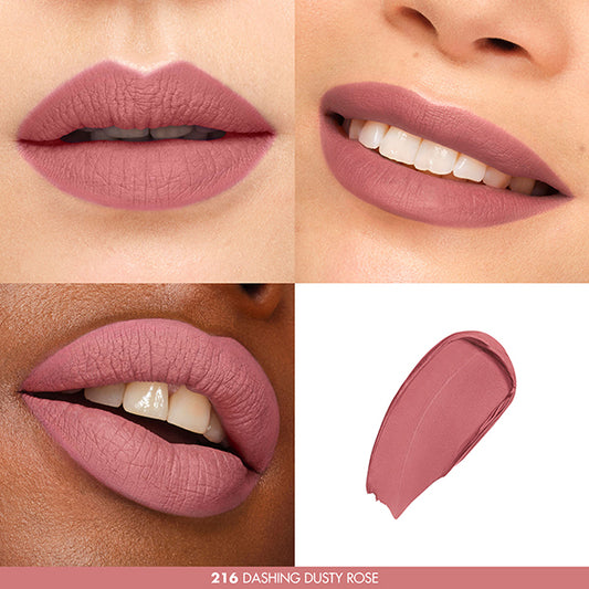 Make Up For Ever Rouge Artist Forever Lipstick Matte (216 Dashing Dusty Rose)