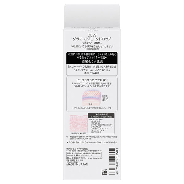 DEW Glamorous Milk Drop, 80ml (Milky Green Floral)