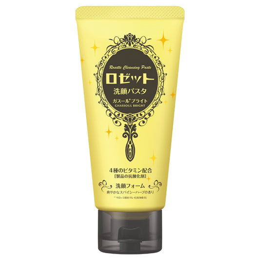 Rosette Ghassoul Bright Face Wash Pasta, 120g (Spicy Herb)