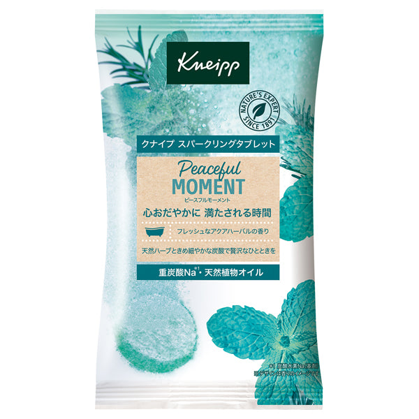 Kneipp Sparkling Tablet (Peaceful Moment Aqua Herbal), 50g