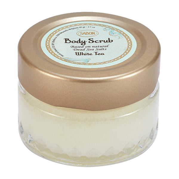 SABON White Tea Body Scrub, 60g