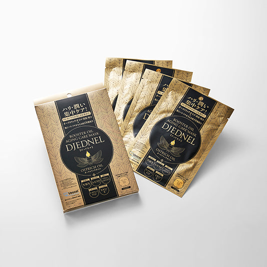 DJEDNEL BOOSTEROIL AGING CARE MASK, 4 sheets (145g)