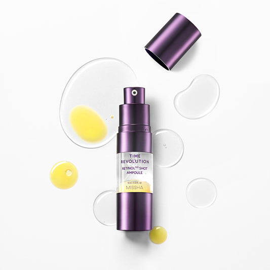 MISSHA Time Revolution Retinol 500 Shot Serum, 10ml