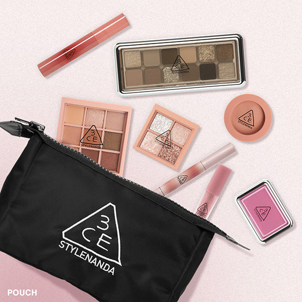 3CE 3CE Pouch, Pink Rumour, 200mm x 140mm x 110mm