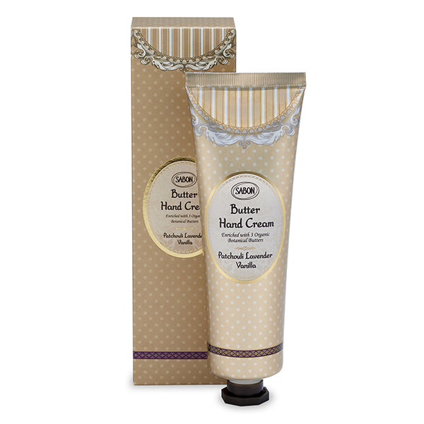 SABON Butter Hand Cream Patchouli Lavender Vanilla, 75ml