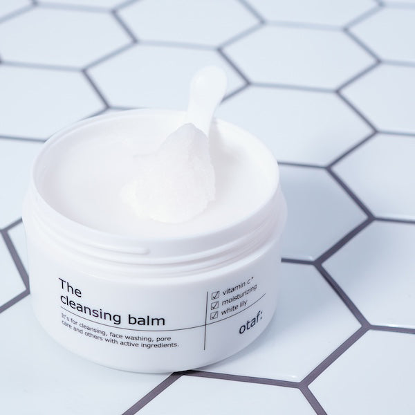 Cleansing Balm, 80g, Melts at body temperature, absorbs easily, and is frictionless, White Lily scent