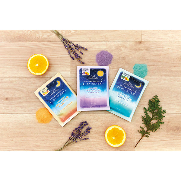 Beauwell And Good Night Bath Powder (Healing Cedarwood), 35g