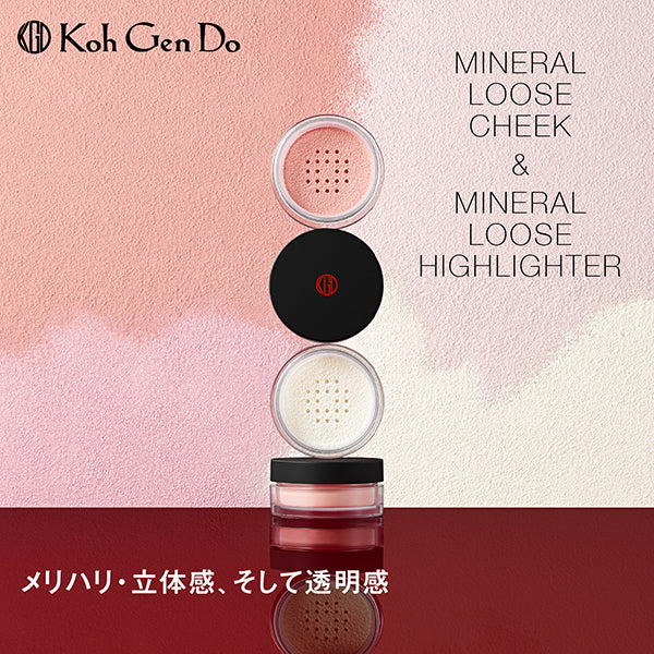 Koh Gen Do Mineral Loose Cheek, 01 Pink Blossom, 5g