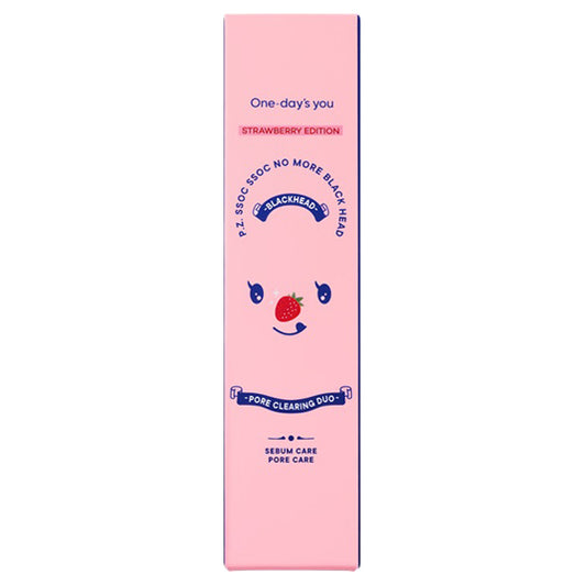 One Day's You Nose Peeling Set Strawberry Edition (100ml + 30 Sheets)