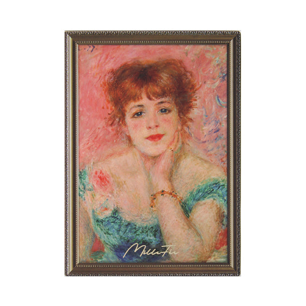 MilleFee Painting Eyeshadow Palette, 12 Portrait of Actress Jeanne Samary, 6g