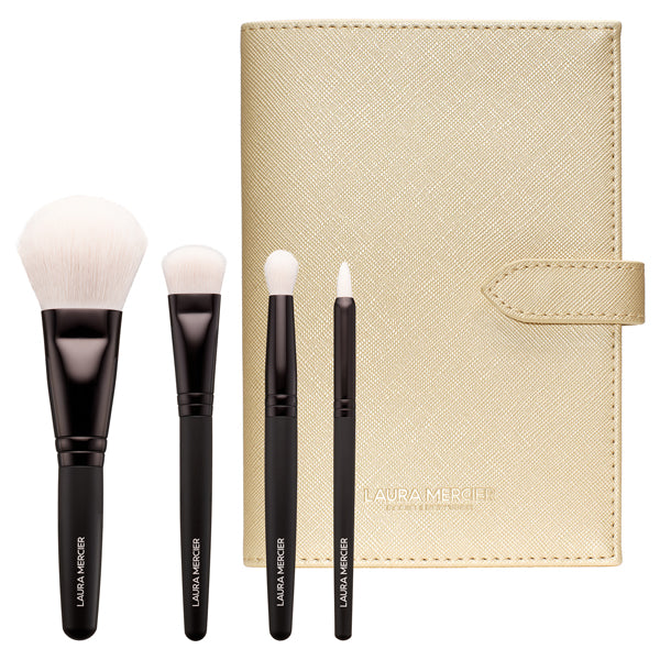 Laura Mercier Atelier Enchante Travel Brush Collection, 4 pieces