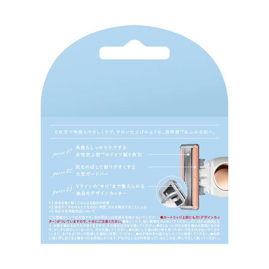 Schick Salon Plus Tone Up Body Shaver Replacement Blades