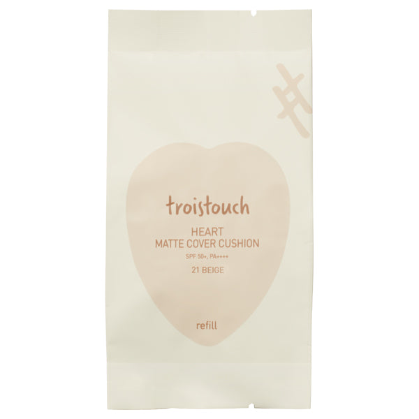troistouch Heart Cushion Matte Cover Refill (21), 14g