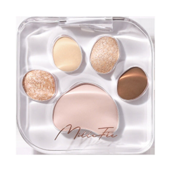 MilleFee Miao Paws Eyeshadow Palette, 07 Hitomi Shiri, 7g
