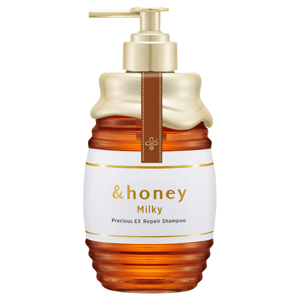 &honey Milky Precious EX Repair Shampoo, 500ml (Apple Sweet Honey)