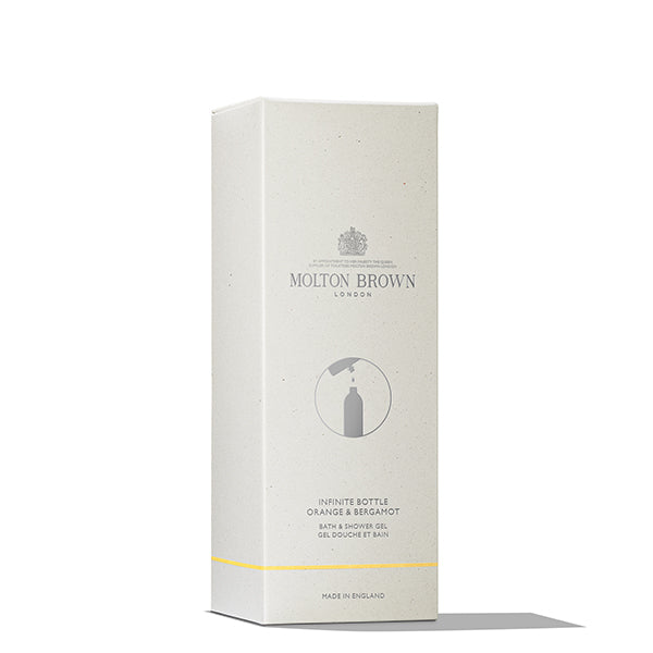 MOLTON BROWN Orange & Bergamot Bath & Shower Gel Infinite Bottle, 400ml