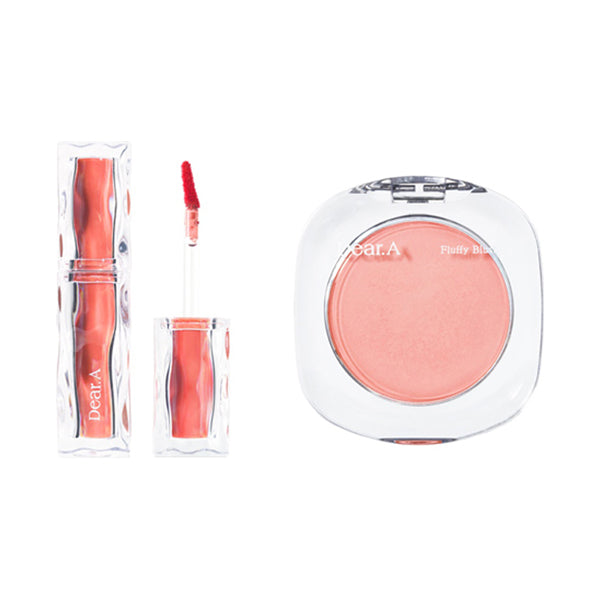 Cheek & Lip Set (Yellow Base Set), 4.5g+1.8g