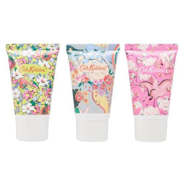 CathKidston Hand Cream Trio Dream Yellow, 30ml x 3