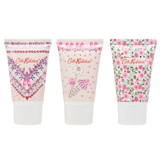 CathKidston Hand Cream Trio Stitch in Time, 30ml x 3