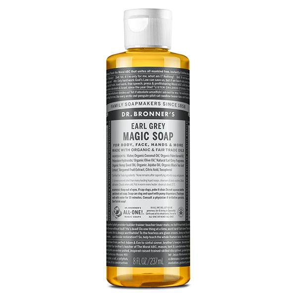 Dr. Bronner's Magic Soap, 237ml (Earl Grey)
