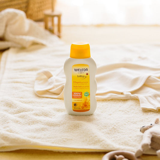 WELEDA Calendula Baby Oil (Unscented), 200ml