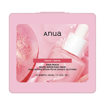 Anua Peach Niacin Serum Daily Mask, 30 sheets (Moist)