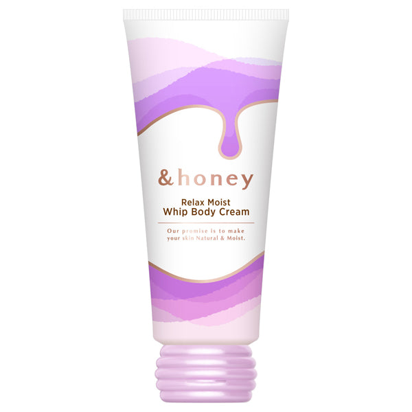 &honey Relax Moist Whip Body Cream (Aroma Honey), 180g