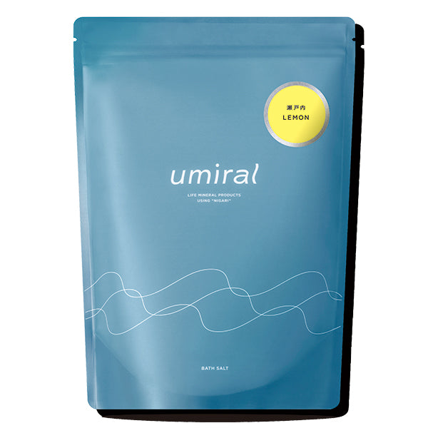 umiral Bath Salt (Setouchi LEMON), 350g
