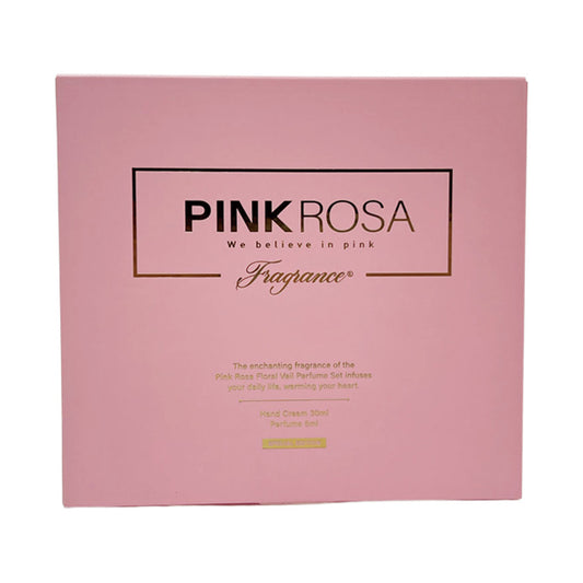 PINKROSA Perfume & Fragrance Hand Cream Set (Floral Veil), 5ml + 30ml