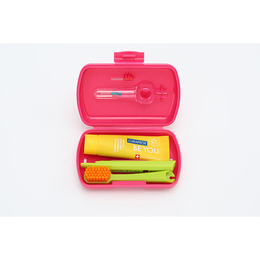 Curaprox Be You Travel Set (Peach & Apricot)
