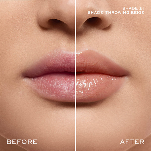 Lancôme Idôle Lip Butterglow (21 Shade-Throwing Beige)