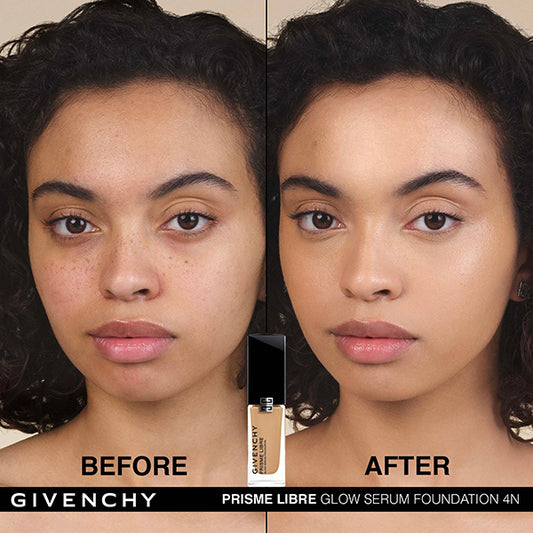 GIVENCHY Prisme Libre Glow Serum Foundation, No. 4N, 30ml