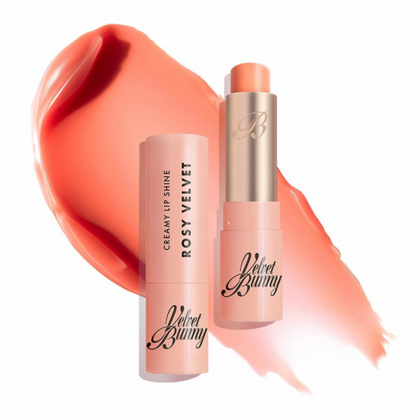 Velvet Bunny Creamy Lip Shine (Rosy Velvet), 4g