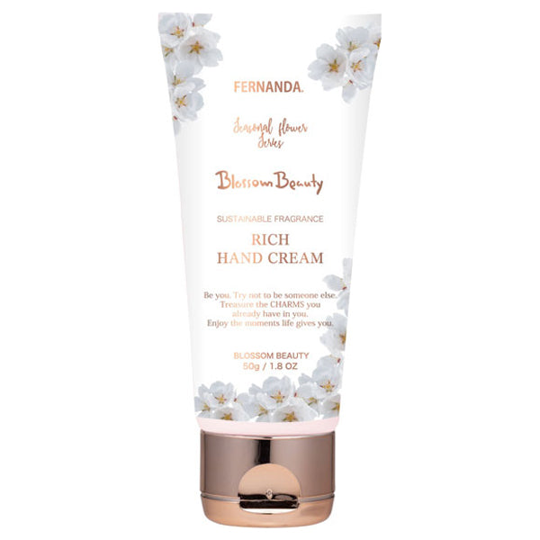 FERNANDA Sustainable Fragrance Rich Hand Cream, 50g (Blossom Beauty)