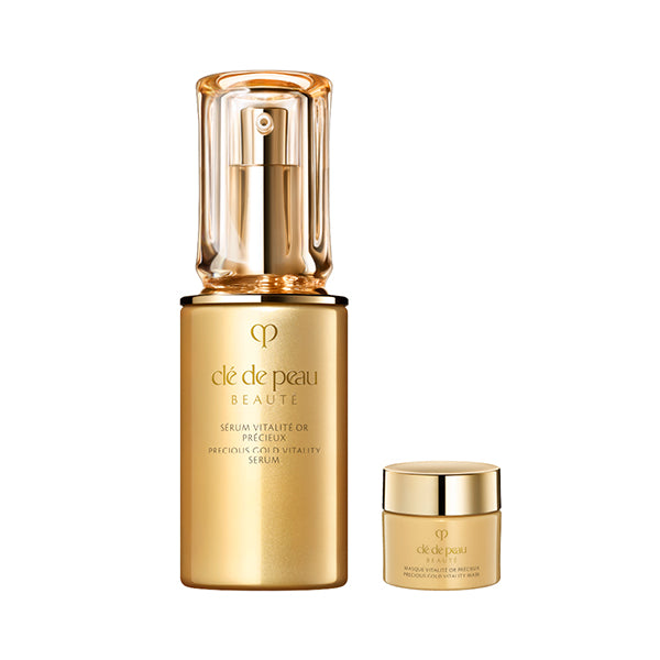 Clé de Peau Beauté Sérum Vitalité aux Précieuses Kit, 40ml + 10g
