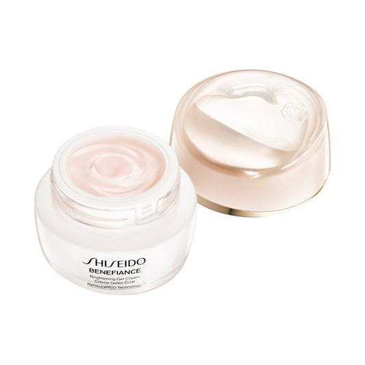 SHISEIDO Benefiance Brightening Gel Cream, 50g (Green Floral)