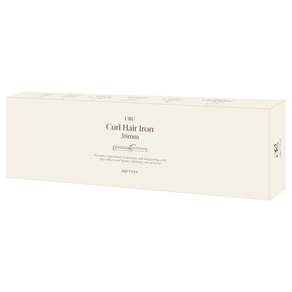 Rone Japan Agetsuya URU Curl Iron (Black), 38mm