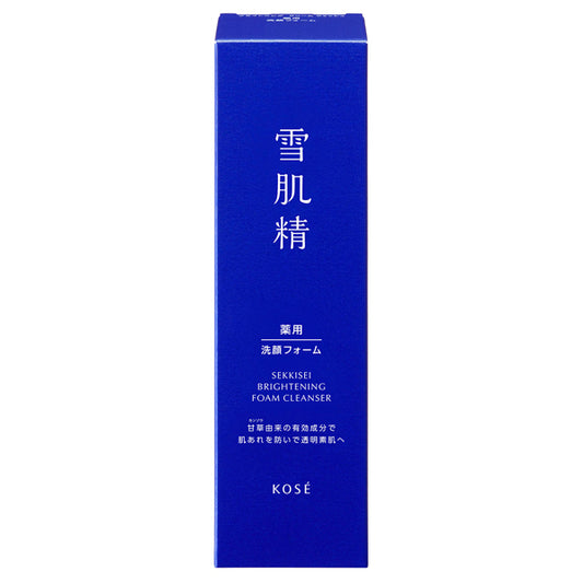 Sekkisei Medicated Sekkisei Brightening Cream Wash, 130g (Natural Floral)