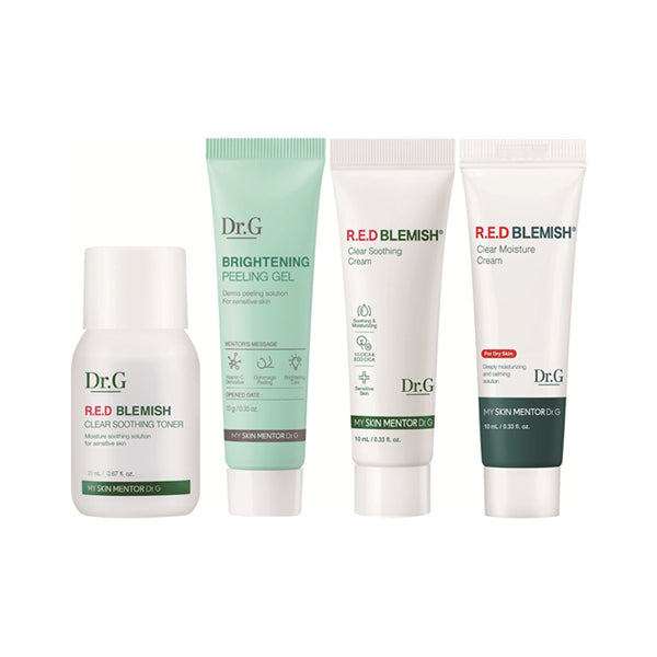 Mini cosmetic set, 20ml, 10ml, 10ml, 10g